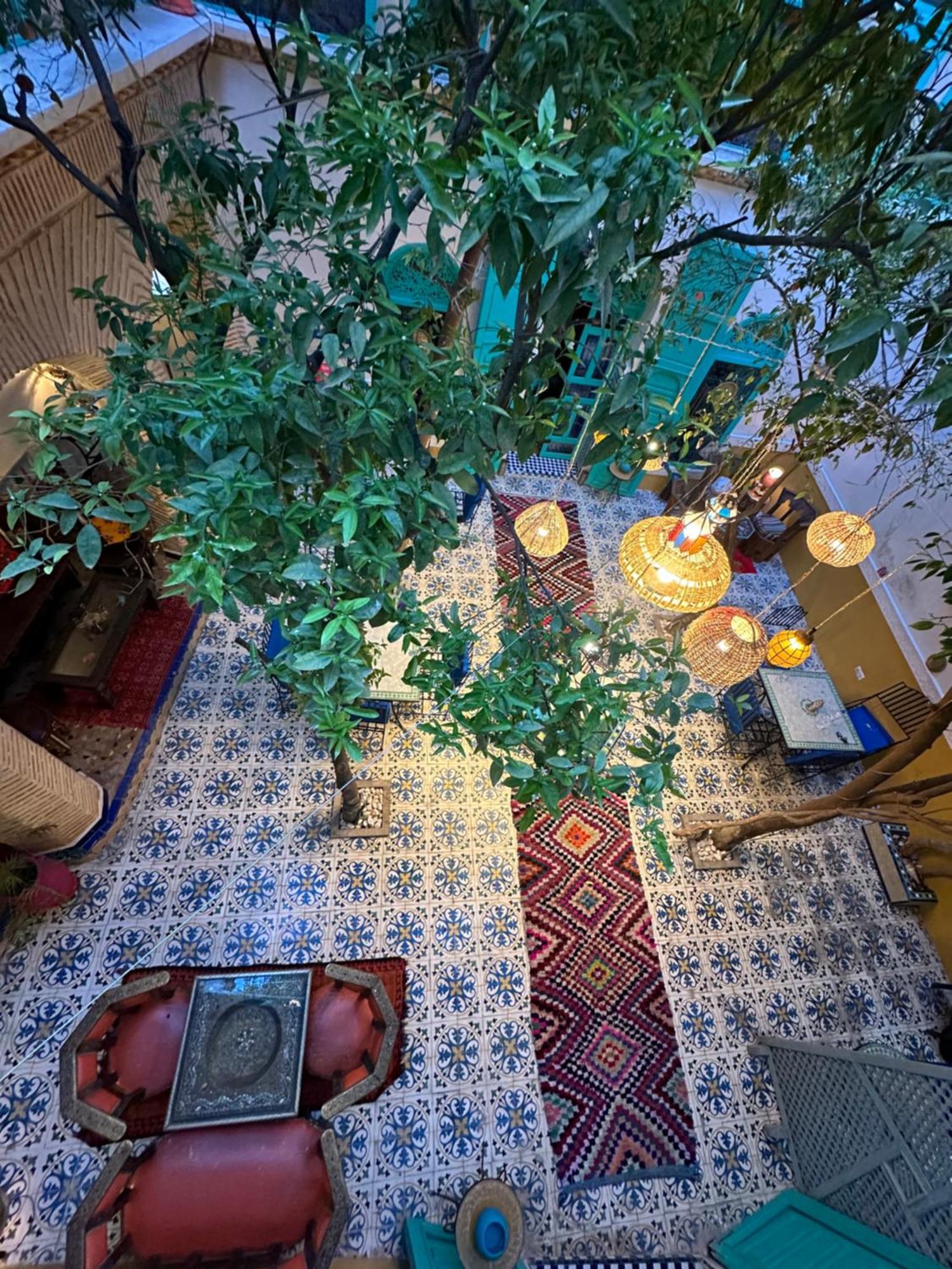 马拉喀什 里亚德铝努尔庭院旅馆酒店 外观 照片