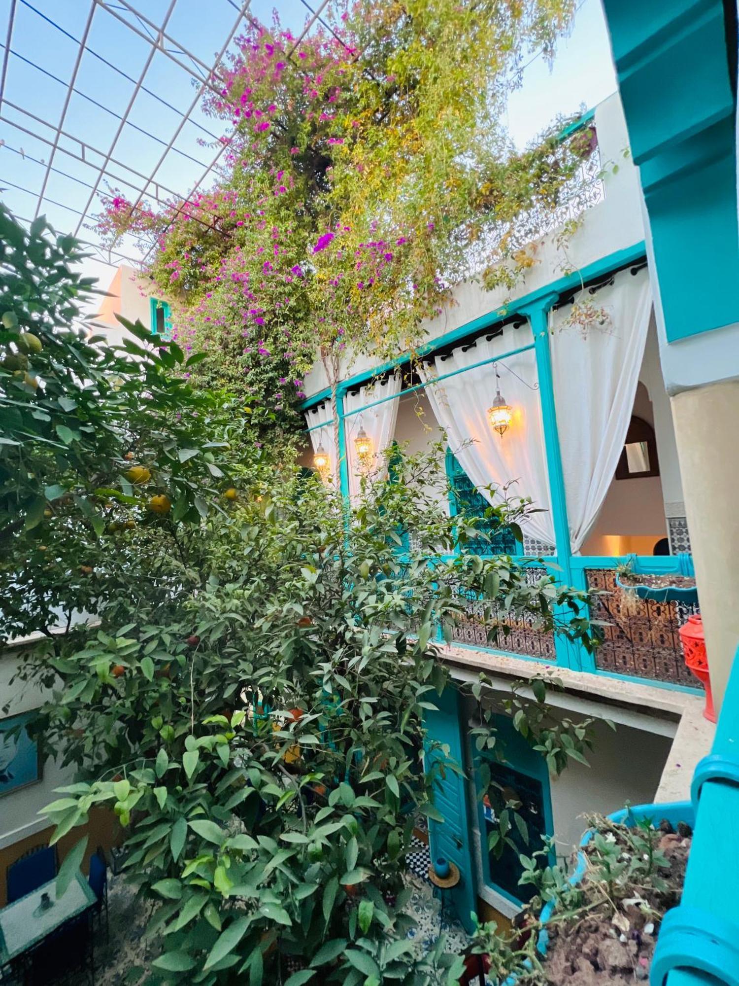 马拉喀什 里亚德铝努尔庭院旅馆酒店 外观 照片